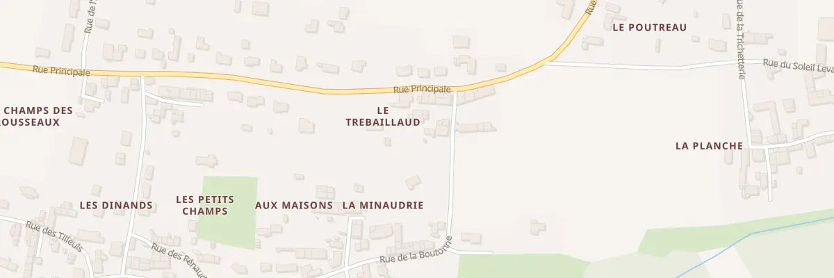 Plan du 4B Rue de la Boutonne à La Vergne