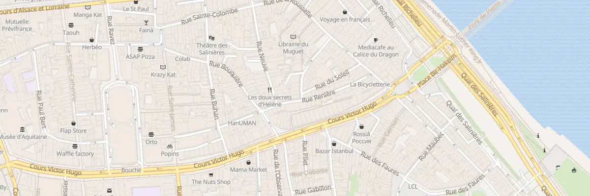 Plan du 27 Rue Renière à Bordeaux