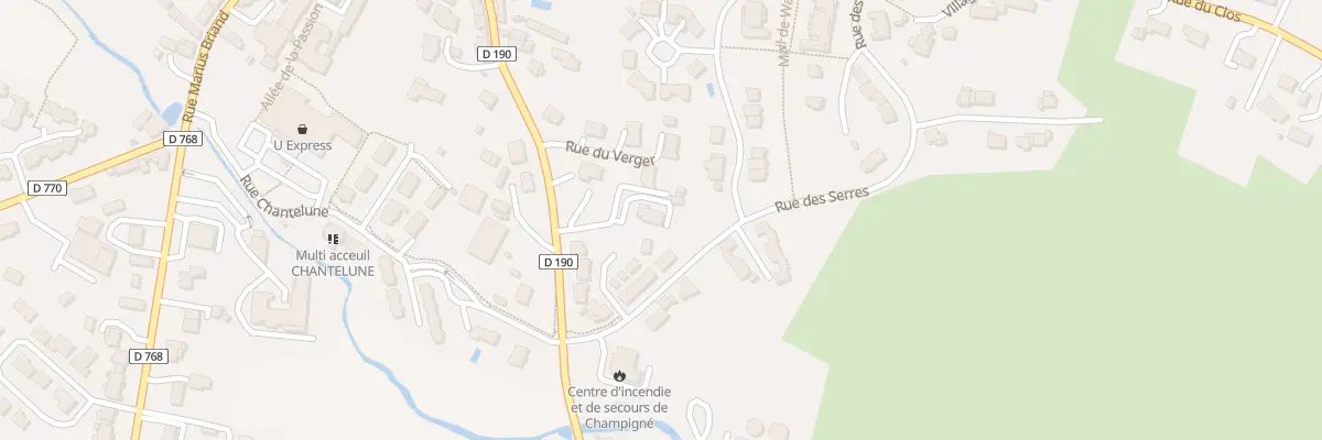 Plan du 9 Rue Normandie Niemen aux Hauts-d’Anjou