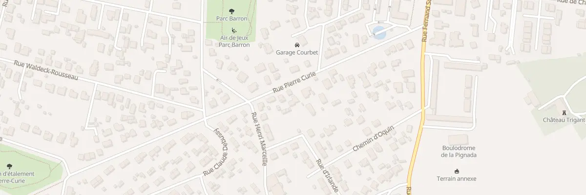 Plan du 81 Rue Pierre Curie à Villenave-d’Ornon