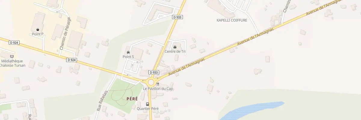 Plan du 5089 Av de l’Armagnac à Saint-Sever