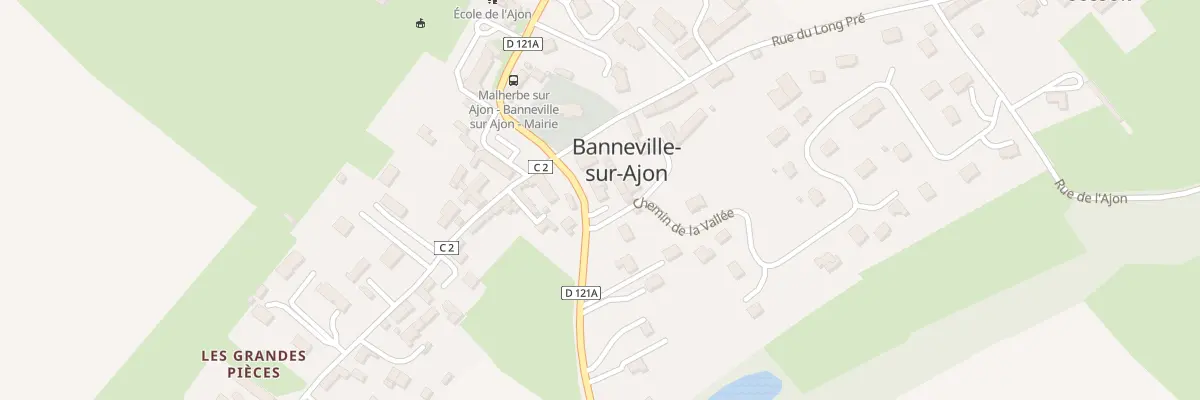 Plan du 39 Rue Guillaume le Conquérant à Malherbe-sur-Ajon