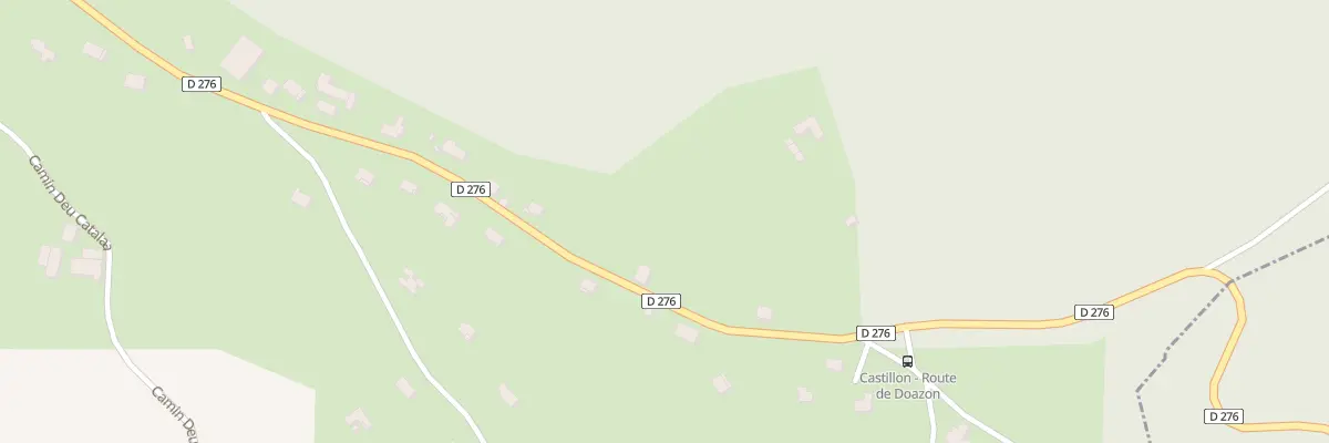 Plan du 799 Rte de Doazon à Castillon (Canton d’Arthez-de-Béarn)