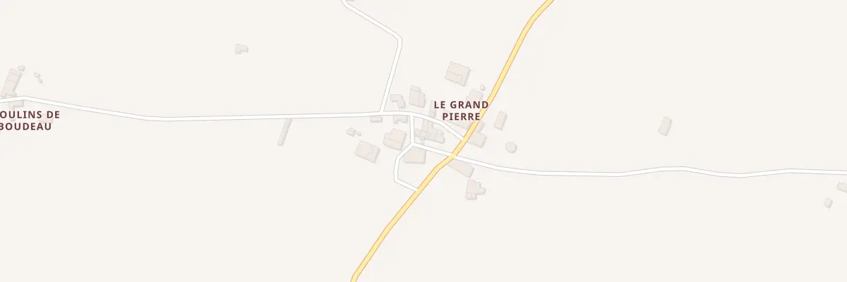 Plan du 71 Le Grand Pierre-ouest à Berson