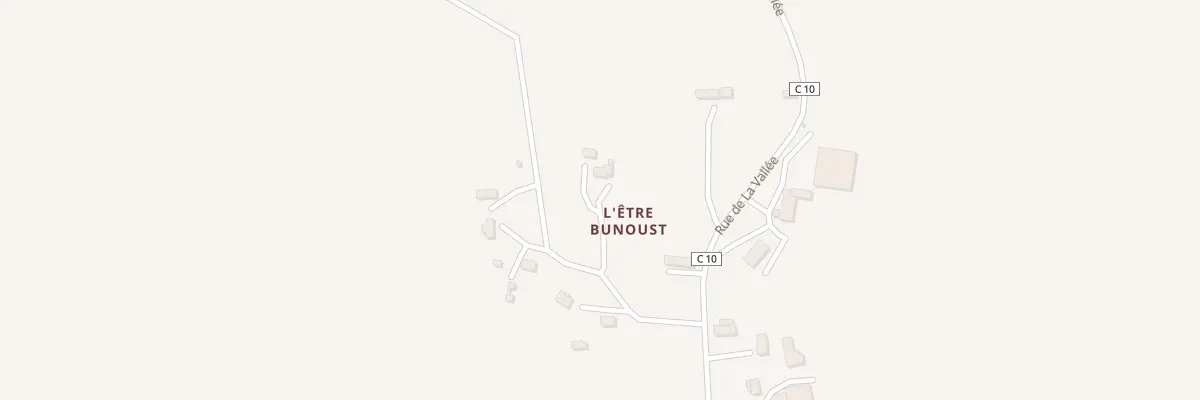 Plan du 26 L’Etre Bunoust à Banvou