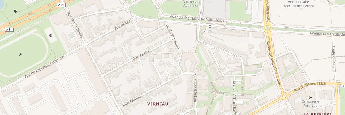 Plan du 15 All Valériane à Angers