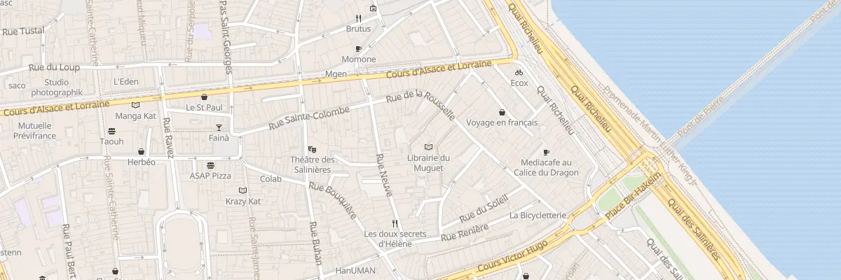 Plan du 8 Imp Faure à Bordeaux