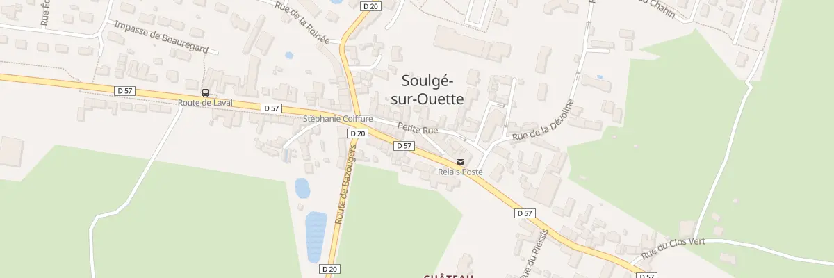 Plan du 5 Grande Rue à Soulgé-sur-Ouette