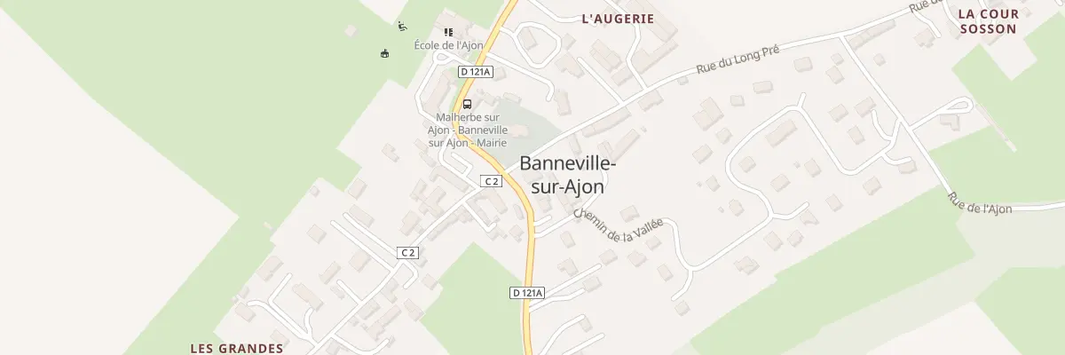 Plan du 15 Rue Guillaume Le Conquérant à Malherbe-sur-Ajon