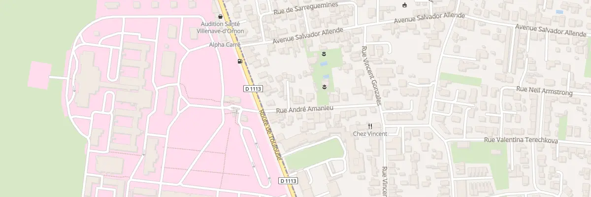 Plan du 20B Rue André Amanieu à Bègles