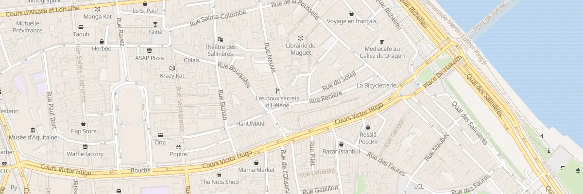 Plan du 44 Rue Neuve à Bordeaux