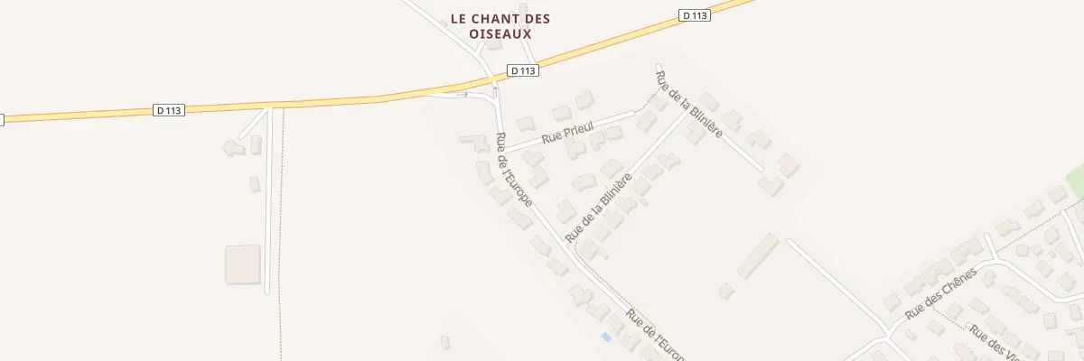 Plan du 26 Rue de l’Europe à Aron