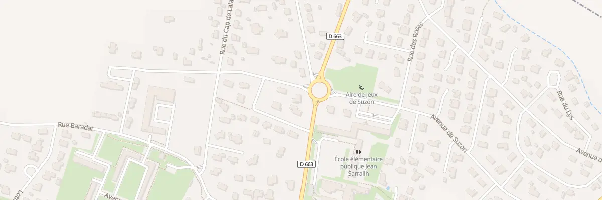 Plan du 15 Rue de Pondix à Artix