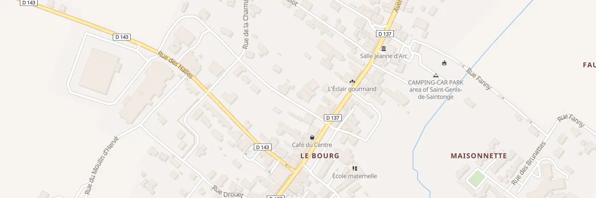 Plan du 6B Rue Saint Nicolas à Saint-Genis-de-Saintonge