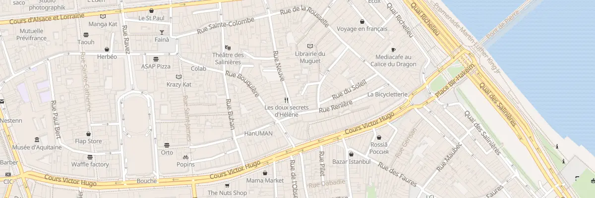 Plan du 40 Rue Neuve à Bordeaux