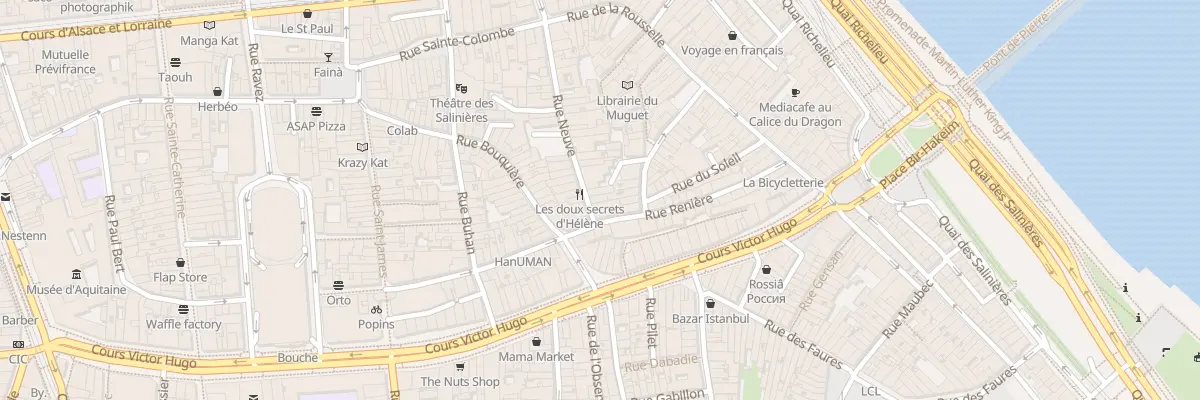 Plan du 42 Rue Neuve à Bordeaux
