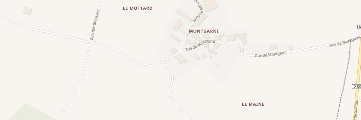 Plan du 45 Rue de Montgarni à Saint-Palais-de-Phiolin