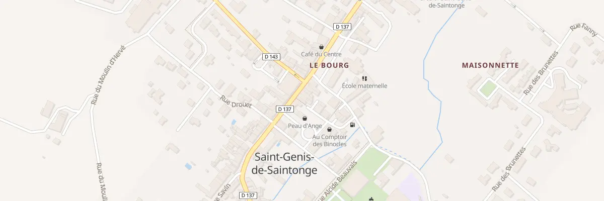 Plan du 1 Rue du Pont Bouchard à Saint-Genis-de-Saintonge