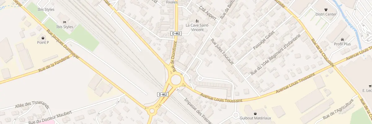 Plan du 79 Rue de Belfort à Flers