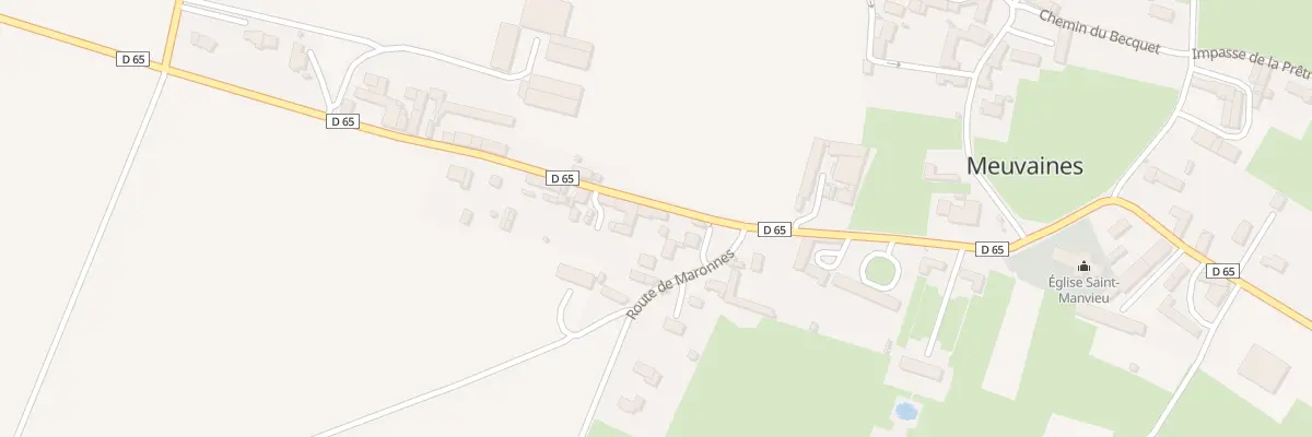 Plan du 8 Rte d’Arromanches à Meuvaines