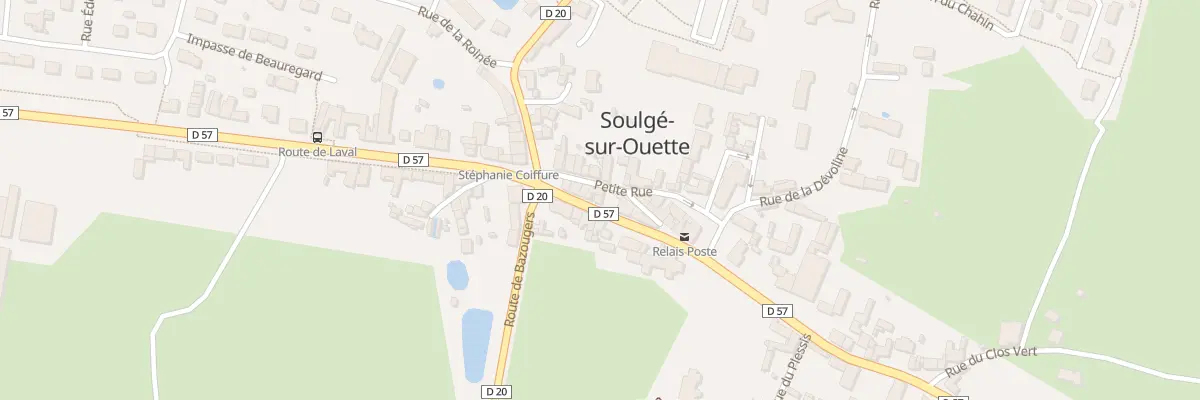 Plan du 3 Gr Grande Rue à Soulgé-sur-Ouette