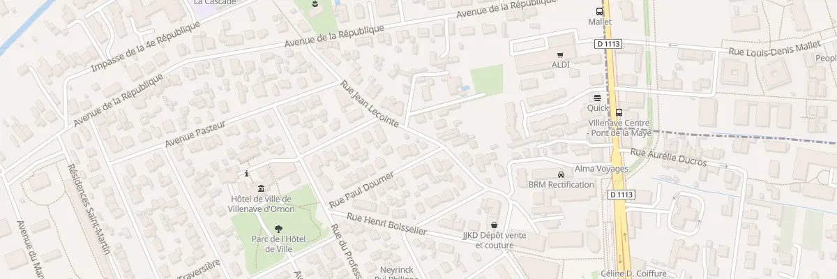 Plan du 4 Rue Jean Lecointe à Villenave-d’Ornon