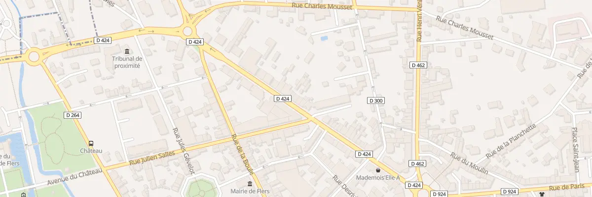 Plan du 48 Rue de la Onzieme Db à Flers