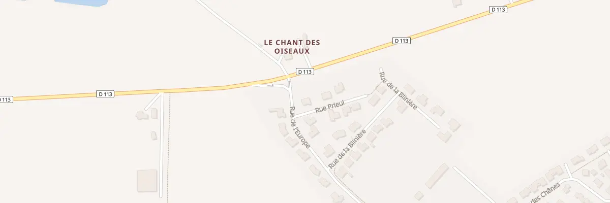 Plan du 1 Rue Prieul à Aron