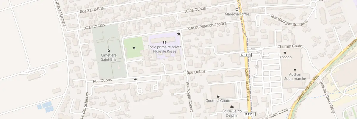 Plan du 3 Rue Roger Robert à Villenave-d’Ornon