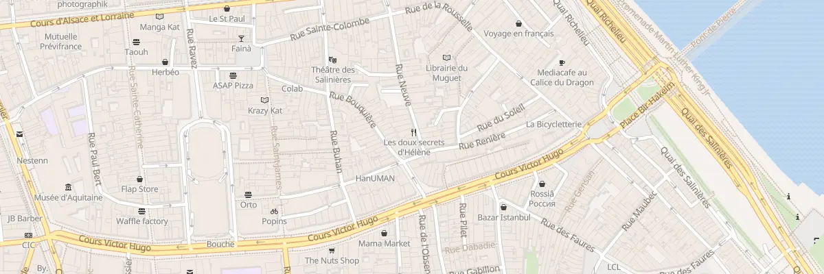 Plan du 43 Rue Neuve à Bordeaux