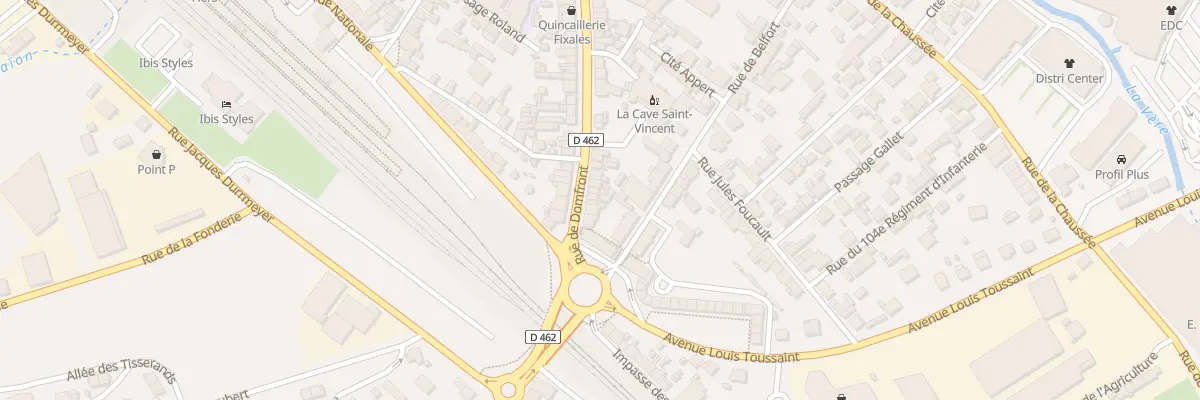 Plan du 145 Rue de Domfront à Flers