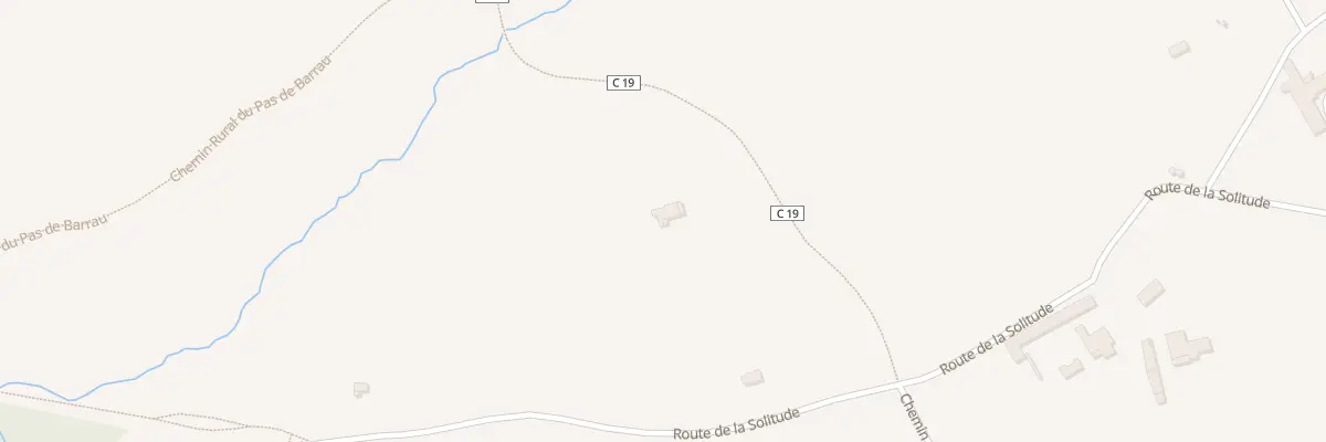 Plan du 32 Che de la Gravette à Martillac