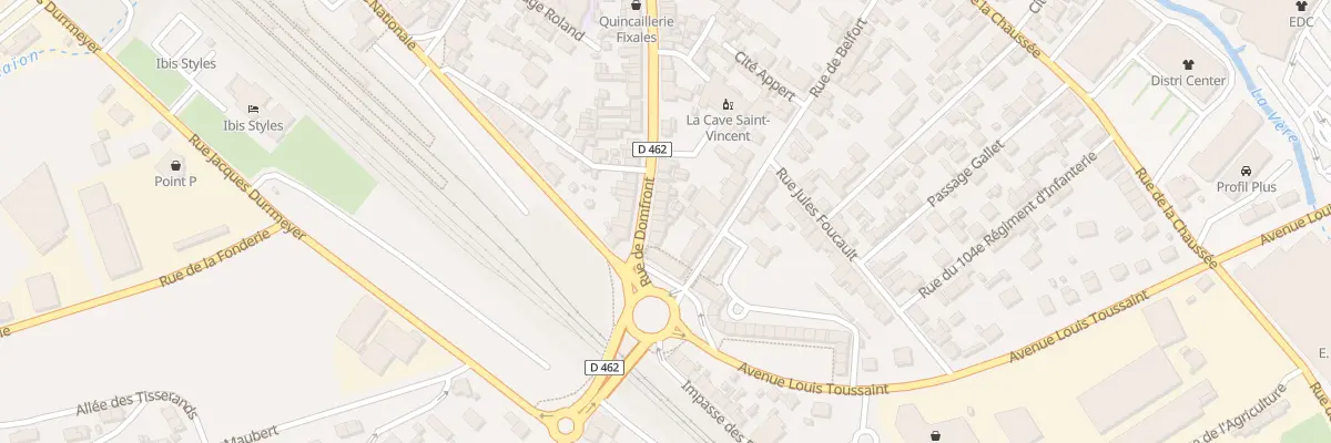 Plan du 149 Rue de Domfront à Flers