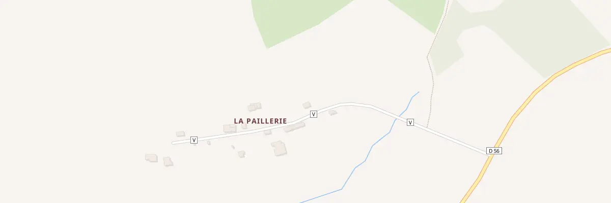 Plan du 2 Village de La Paillerie à Banvou