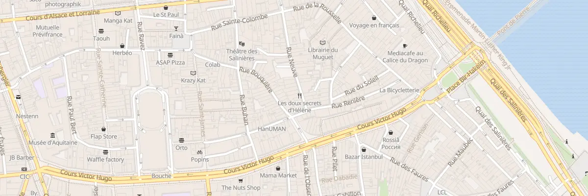 Plan du 41 Rue Neuve à Bordeaux