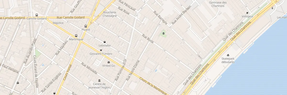 Plan du 141 Rue Notre Dame à Bordeaux