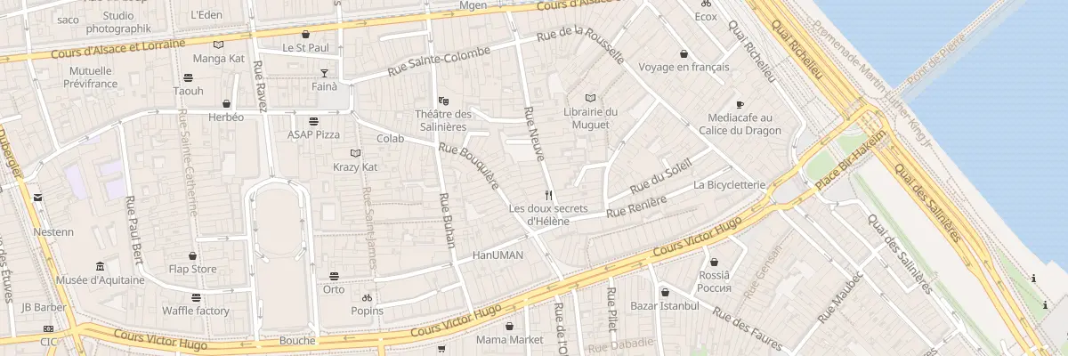 Plan du 35 Rue Neuve à Bordeaux