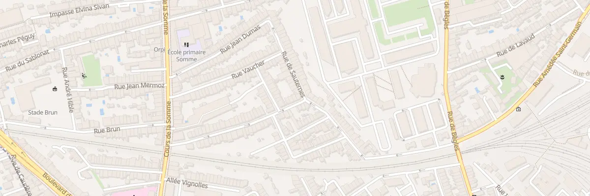 Plan du 58 Rue Pierre de Ladime à Bordeaux