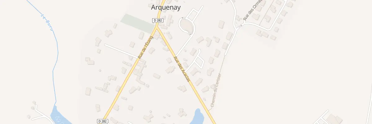 Plan du 5 Rue des Acacias à Arquenay