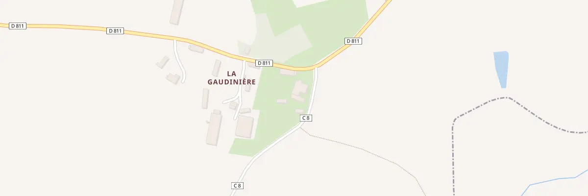 Plan du 3 Rue de La Gaudinière à Banvou