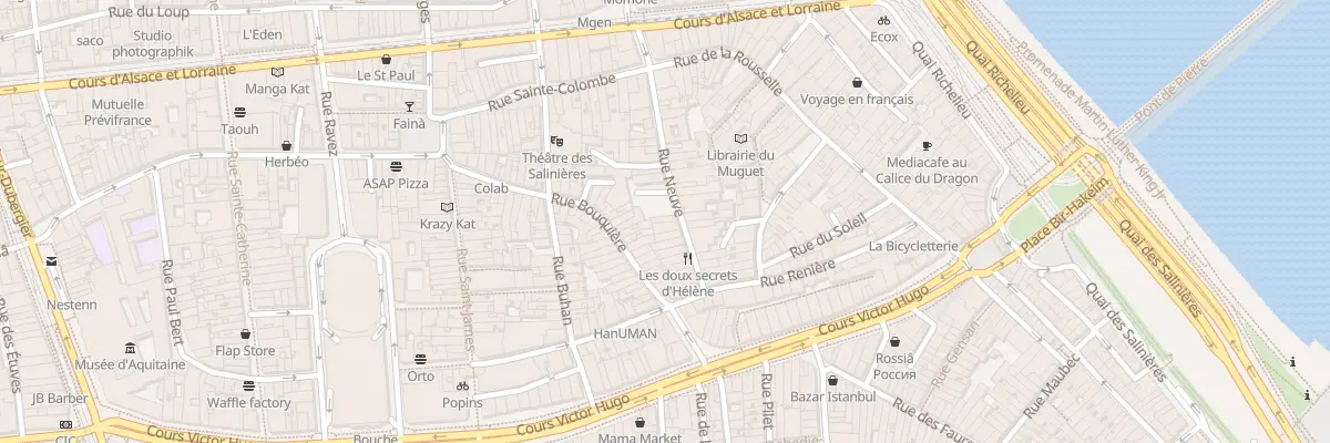 Plan du 31 Rue Neuve à Bordeaux