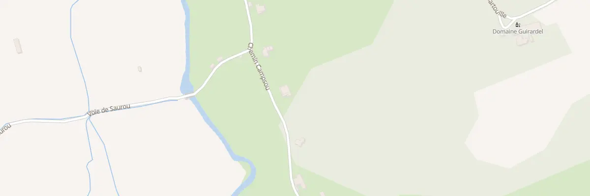 Plan du 54 Che Campsou à Monein
