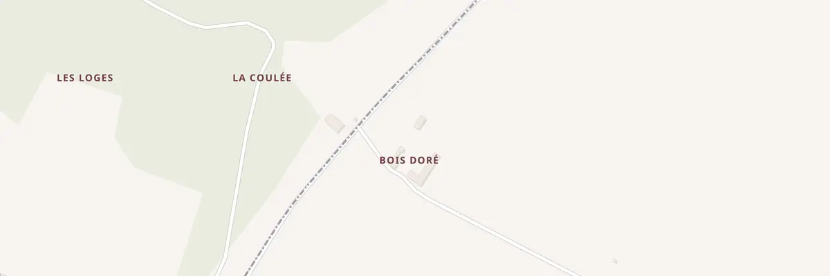 Plan du 1 All de Bois Doré à Saint-Palais-de-Phiolin