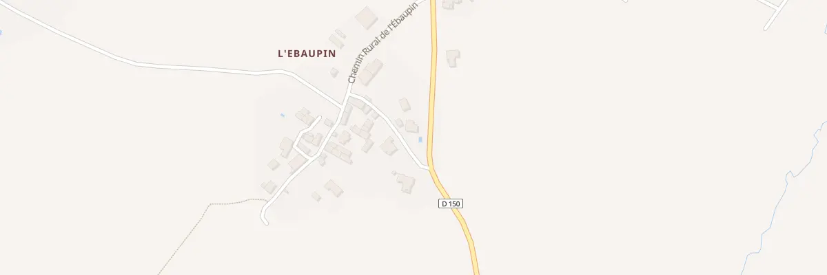 Plan du 18B L’Ebaupin à Courlay