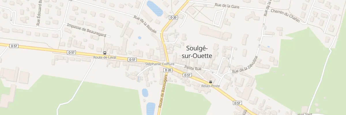 Plan du 1 Ptr Petite Rue à Soulgé-sur-Ouette