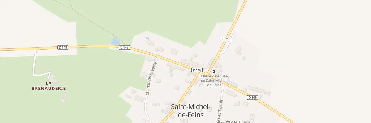 Plan du 7 Grande Rue à Bierné-les-Villages
