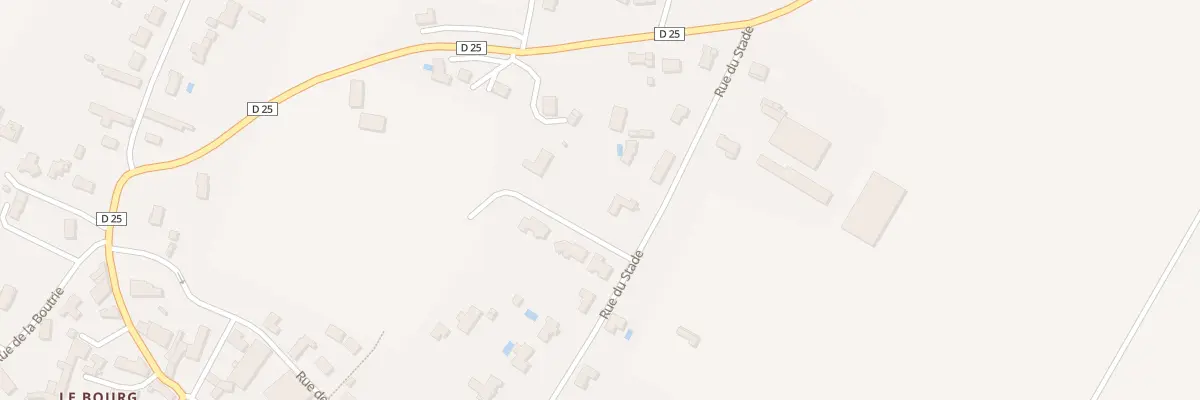Plan du 27 Rue du stade à Benet