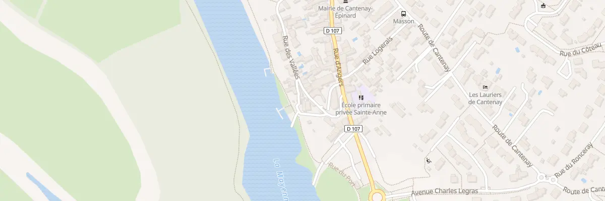 Plan du 3 Sq de la Cale à Cantenay-Épinard