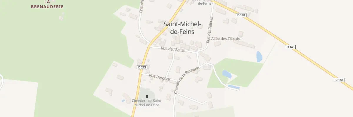 Plan du 4 Rue du Ronceray à Bierné-les-Villages