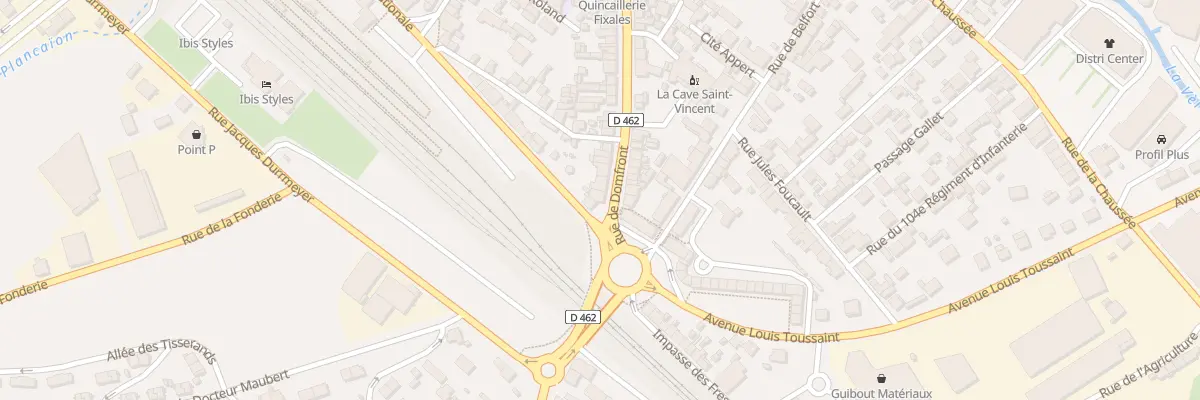 Plan du 156 Rue de Domfront à Flers